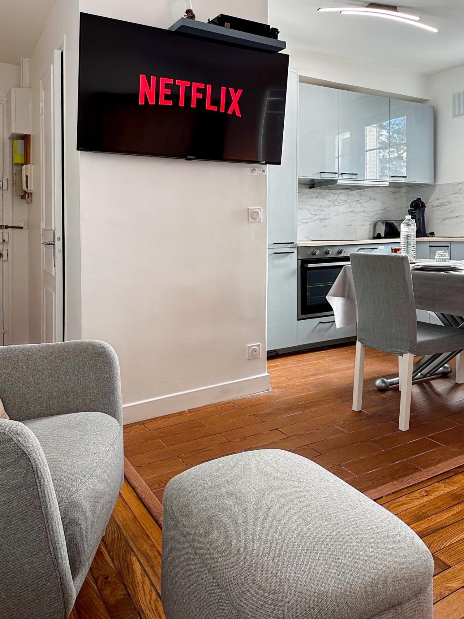 Appartement Entier Calme - Parking Free - Proche Paris Et Chateau - Wifi Hd 万塞讷 外观 照片